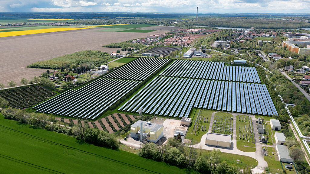 Die neue Solarthermie Leipzig West