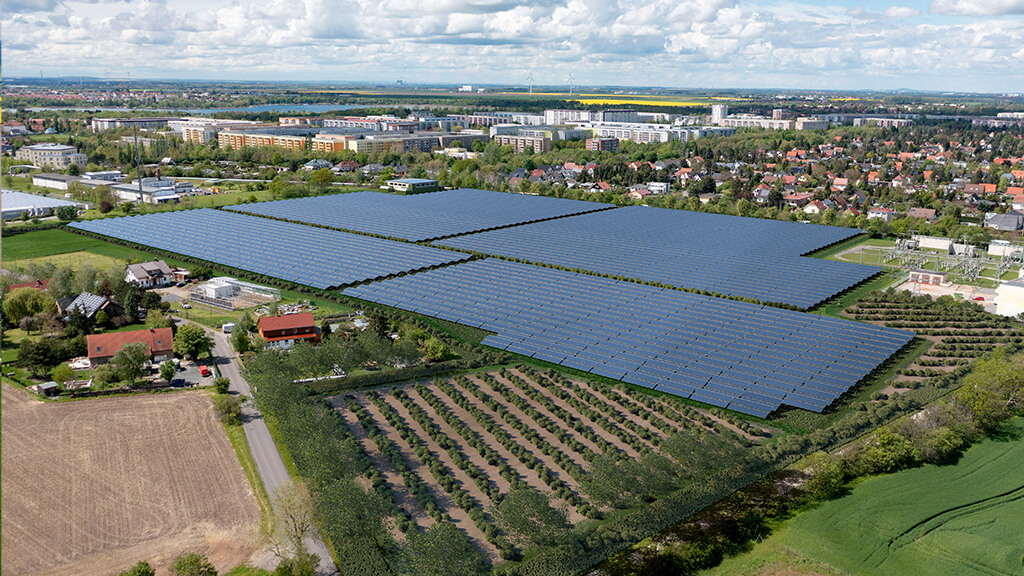 Die neue Solarthermie Leipzig West